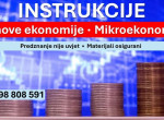 Instrukcije iz mikroekonomije i osnova ekonomije I i II
