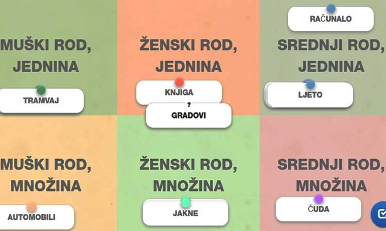 Imenice - rod i broj (4.r.)