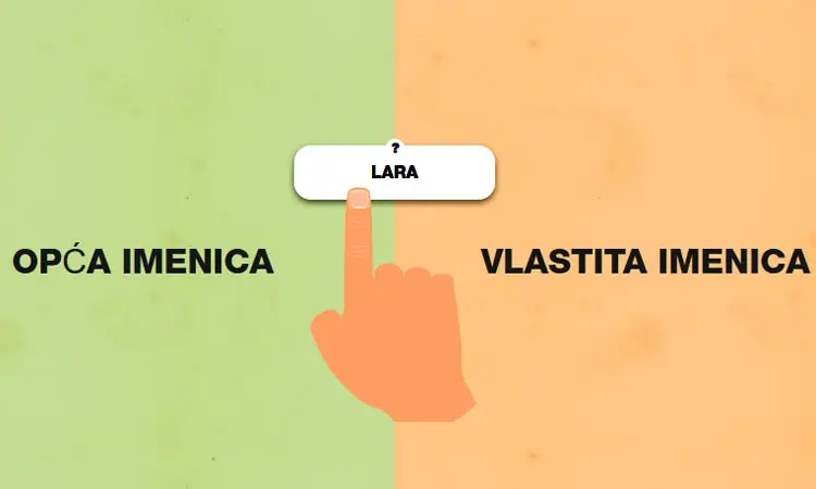 Opće i vlastite imenice (2.r.)