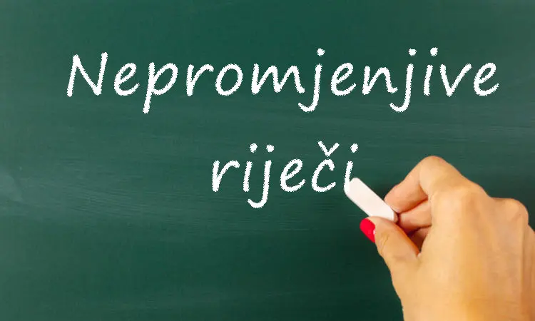 Nepromjenjive riječi (5.r.)