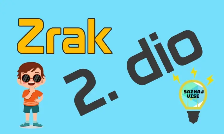 Zrak 2.dio za 5.r. OŠ (video)