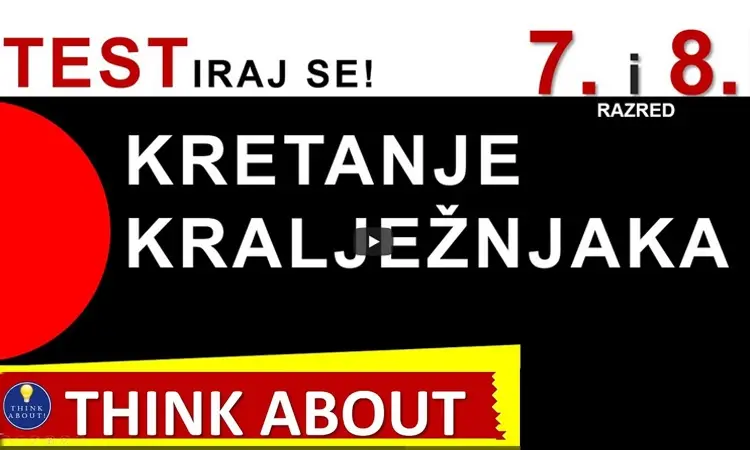 Kretanje kralježnjaka - Think About (7.r.) 