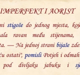 Imperfekt i aorist (hrvatski jezik, 6. razred)