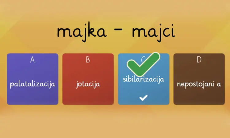 Glasovne promjene (7. razred, hrvatski jezik) 