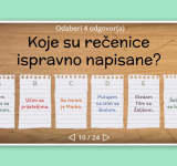 Prijedlozi - hrvatski jezik, 5. razred, + vježba za ispis u pdf formatu 