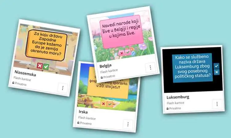 Nizozemska, Belgija, Luksemburg i Irska - 7. razred, geografija