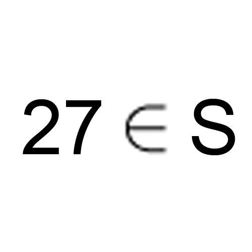 simbol za element skupa 2