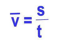 srednja brzina formula